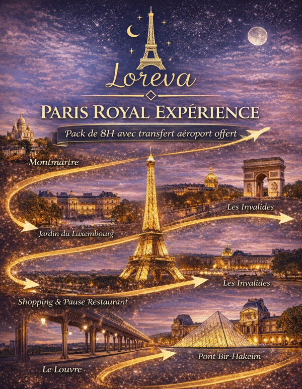 Paris Royal  1 Jour (Transfert aéroport offert)